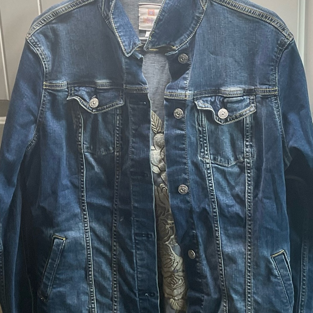 Women Blue Denim Jacket